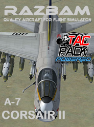 RAZBAM A-7 Corsair II TacPack Edition
