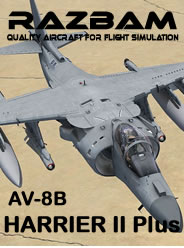 RAZBAM AV-8B Harrier II Plus
