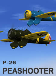Boeing P-26 Peashooter  FS2004 and FSX